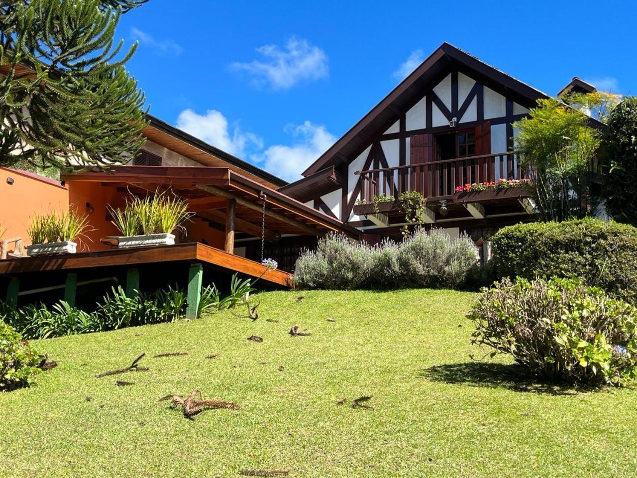Linda Casa! Aconchegante E Com Otima Localizacao Villa Campos do Jordão Eksteriør billede