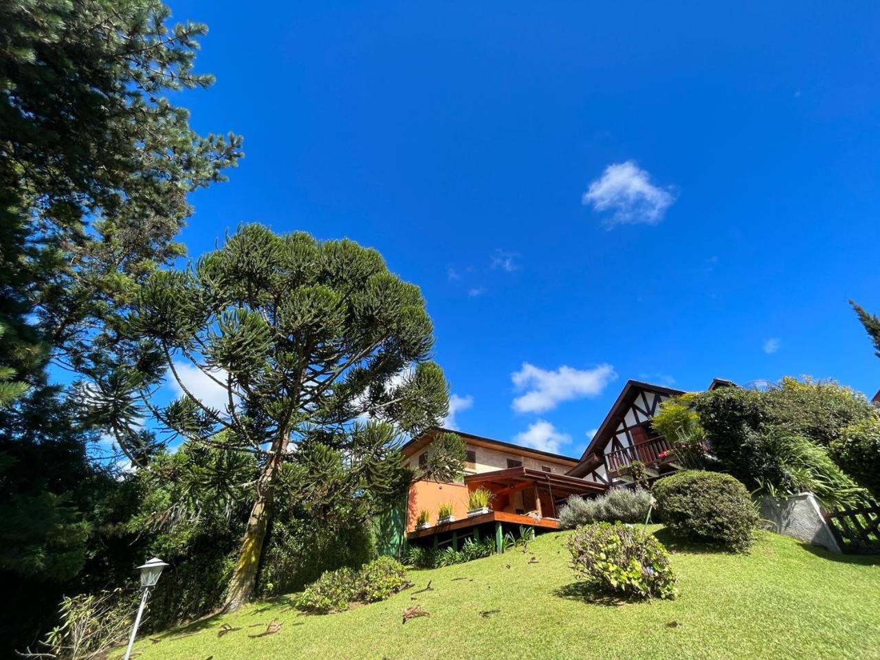 Linda Casa! Aconchegante E Com Otima Localizacao Villa Campos do Jordão Eksteriør billede