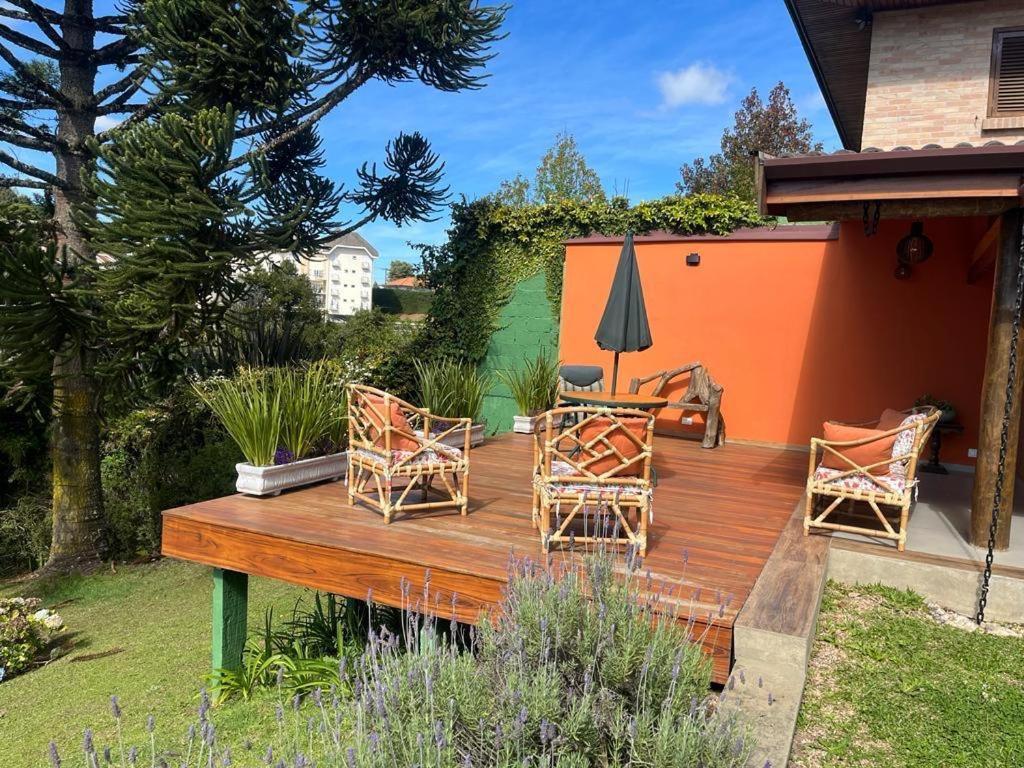 Linda Casa! Aconchegante E Com Otima Localizacao Villa Campos do Jordão Eksteriør billede